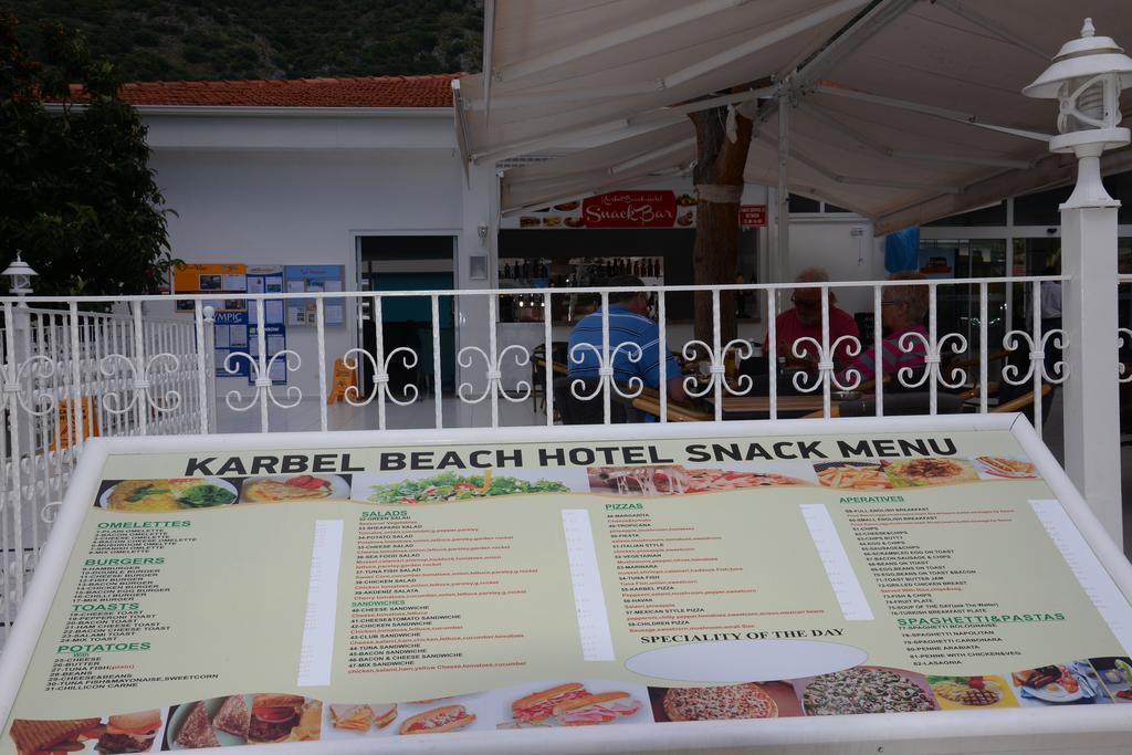 Karbel Beach Hotel Олудениз Экстерьер фото