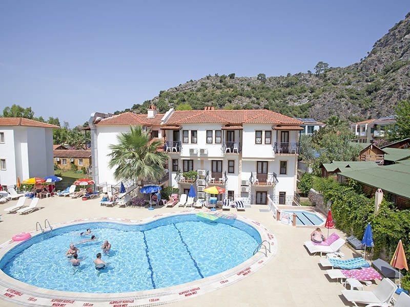 Karbel Beach Hotel Олудениз Экстерьер фото
