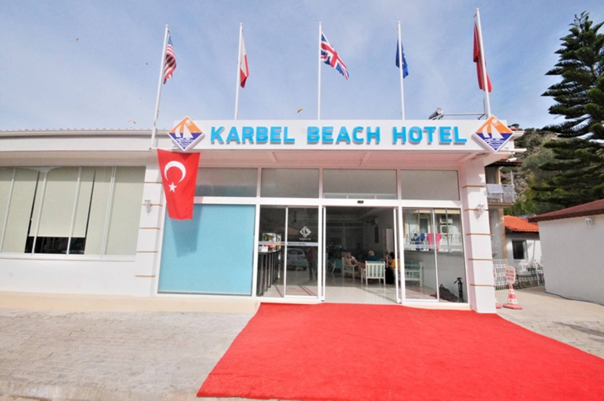 Karbel Beach Hotel Олудениз Экстерьер фото